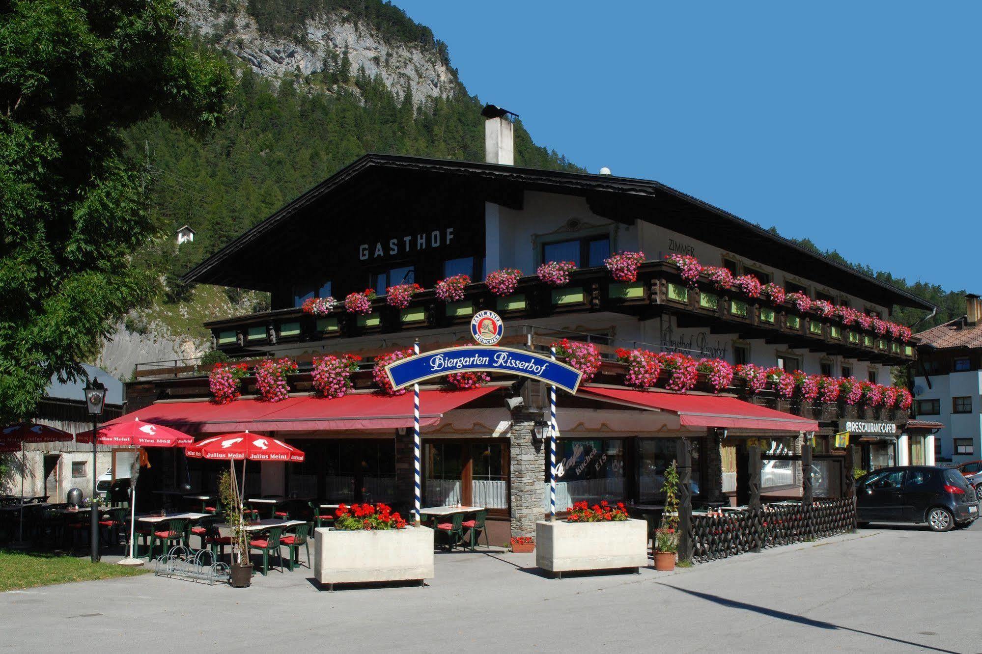 Gasthof Risserhof Scharnitz Exterior foto